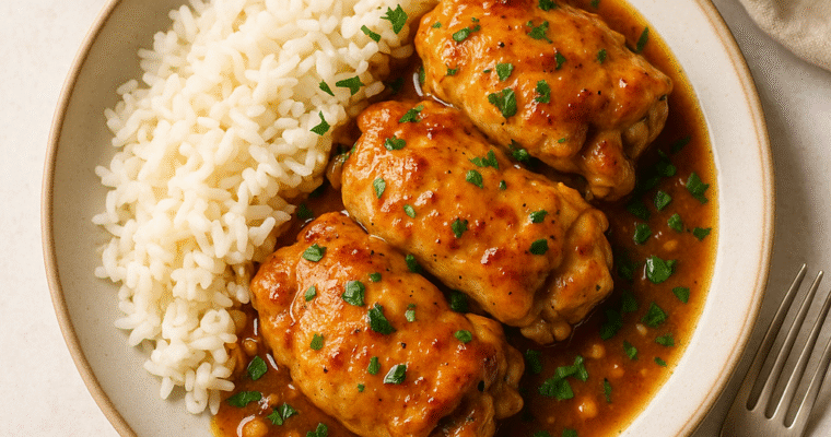 Irresistible Weeknight Chicken Magic with Fluffy Rice
