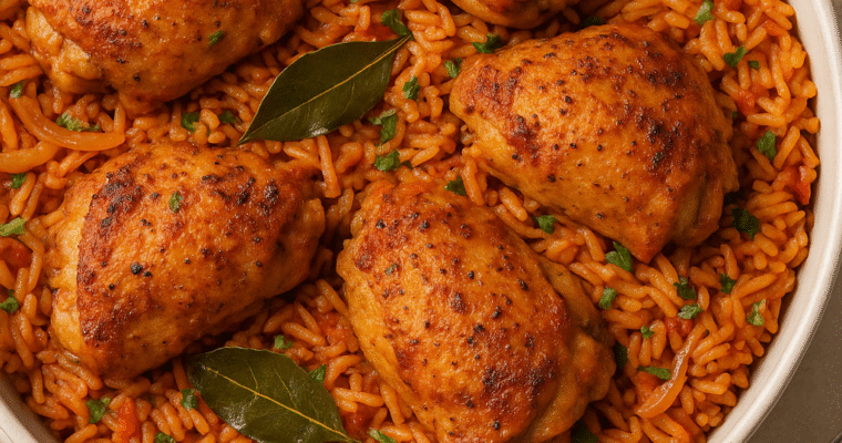 Best Smokey Nigerian Jollof Rice – Authentic, Spicy & Delicious