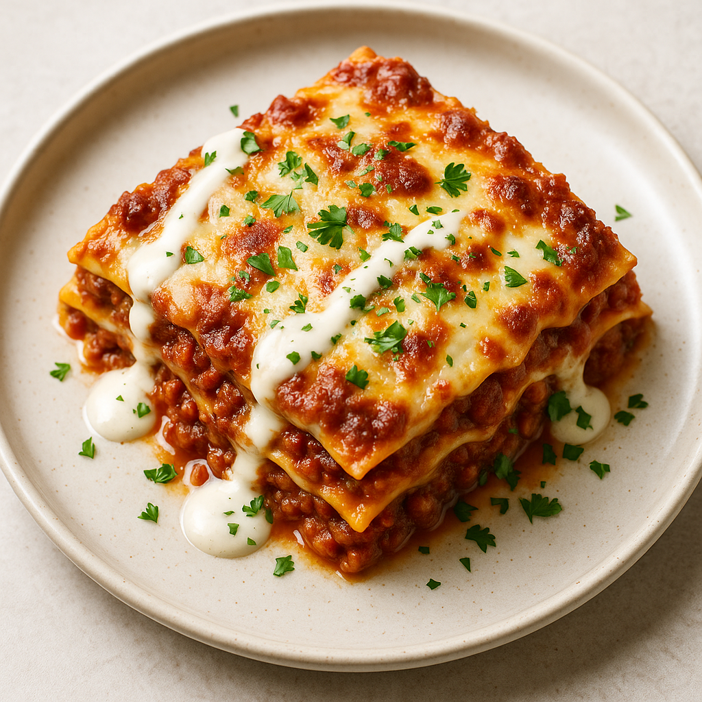 Classic Homemade Beef Lasagne