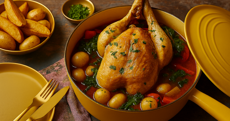 Juicy One-Pot Roast Chicken