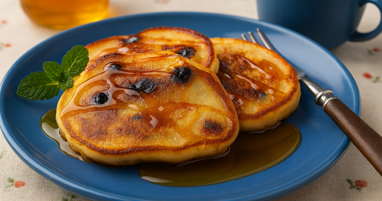 Healthy Fruity Buttermilk Pancakes