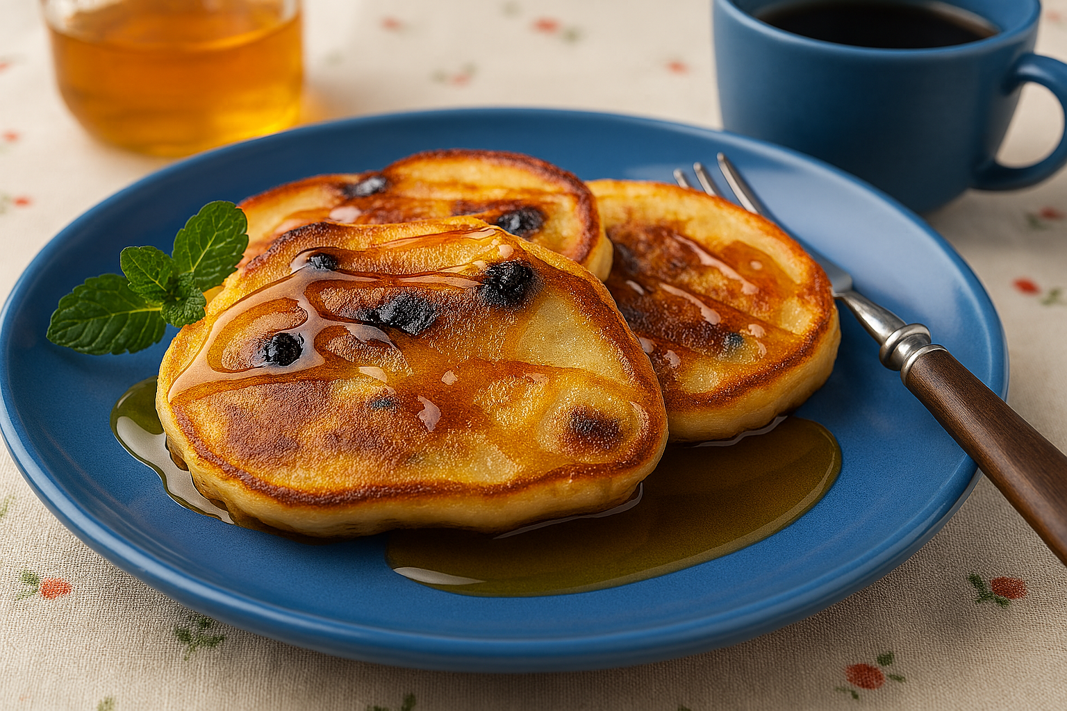 Healthy Fruity Buttermilk Pancakes
