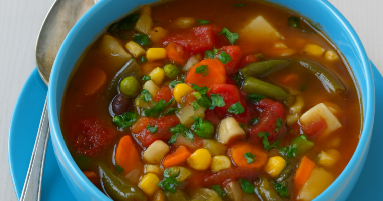 Hearty Chunky Vegetable Soup