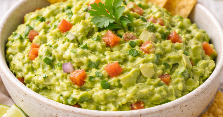 Authentic Homemade Guacamole