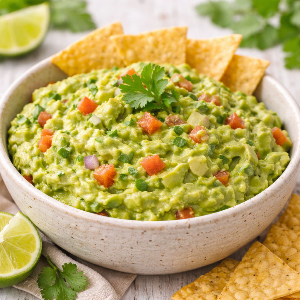 Authentic Homemade Guacamole