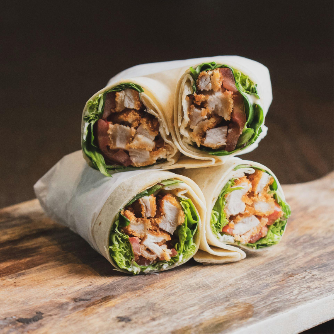 Chicken Tortilla Wraps | RecipeFeasts